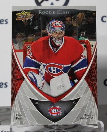 CAREY PRICE # 46 ROOKIE UPPER DECK  2007-08  HOCKEY NHL GOALTENDER MONTREAL CANADIANS CARD