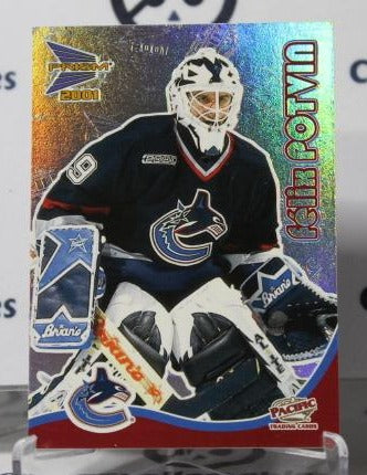 FELIX POTVIN # 35 PACIFIC McDONALD'S 2000-01 HOCKEY NHL GOALTENDER VANCOUVER CANUCKS CARD