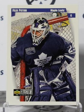 FELIX POTVIN # 252 UPPER DECK 1997-98 HOCKEY GOALTENDER TORONTO MAPLE LEAFS CARD