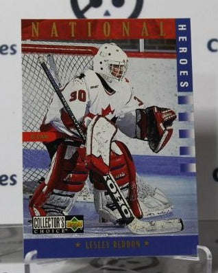 LESLEY REDDON # 278 RC UPPER DECK 1997-98 HOCKEY GOALTENDER  TEAM CANADA CARD