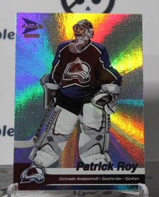 PATRICK ROY # 9 PACIFIC McDONALD'S 2002-03 HOCKEY GOALTENDER COLORADO AVALANCHE CARD