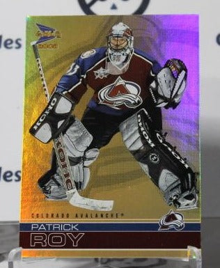 PATRICK ROY # 6 PACIFIC McDONALD'S 2001-02 HOCKEY GOALTENDER COLORADO AVALANCHE CARD