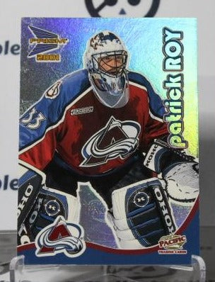 PATRICK ROY # 9 PACIFIC McDONALD'S 2000-01 HOCKEY GOALTENDER COLORADO AVALANCHE CARD