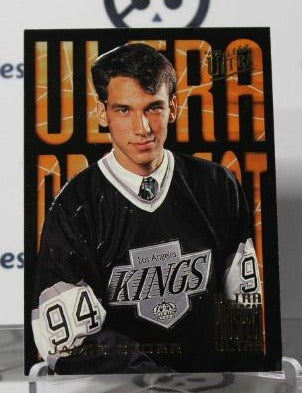 1994-95 FLEER ULTRA JAMIE STORR # 8 OF 10 ROOKIE HOCKEY NHL GOALTENDER L A KINGS CARD