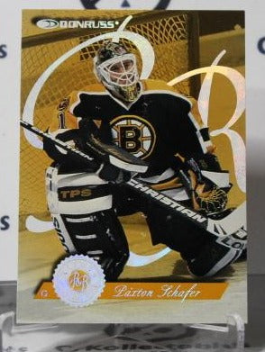 PAXTON SCHAFER # 2 OF 10 RC DONRUSS 1997-98 HOCKEY GOALTENDER BOSTON BRUINS NHL CARD