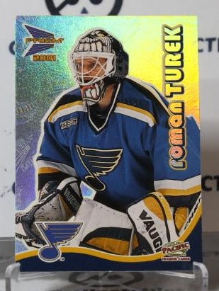 ROMAN TUREK # 29 PACIFIC McDONALD'S 2000-01 HOCKEY NHL GOALTENDER ST. LOUIS BLUES CARD