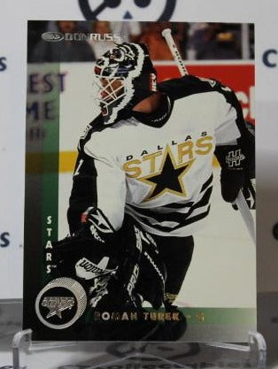 ROMAN TUREK # 64 DONRUSS 1997-98 HOCKEY NHL GOALTENDER DALLAS STARS CARD