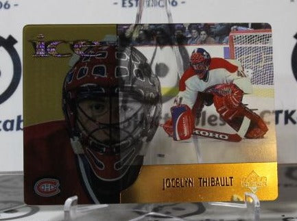 JOCELYN THIBAULT # McD 19 UPPER DECK McDONALD'S 1998-99 HOCKEY NHL GOALTENDER MONTREAL CANADIANS CARD