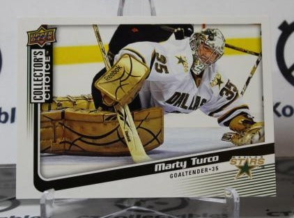 MARTY TURCO # 45 UPPER DECK 2009-10 HOCKEY NHL GOALTENDER DALLAS STARS CARD