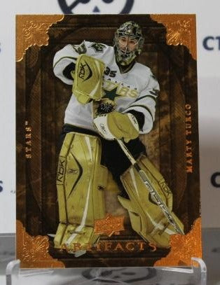 MARTY TURCO # 70 UPPER DECK ARTIFACTS 2008-09 HOCKEY NHL GOALTENDER DALLAS STARS CARD