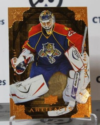 TOMAS VOKOUN # 55 UPPER DECK ARTIFACTS 2008-09 HOCKEY NHL GOALTENDER FLORIDA PANTHERS CARD