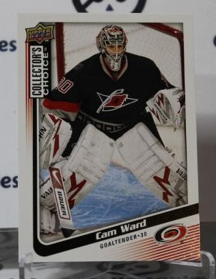 CAM WARD # 179 UPPER DECK 2009-10 HOCKEY NHL GOALTENDER CAROLINA HURRICANES CARD