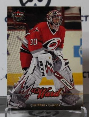 CAM WARD # 160 FLEER ULTRA 2007-08 HOCKEY NHL GOALTENDER CAROLINA HURRICANES CARD