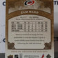 CAM WARD # 82 UPPER DECK ARTIFACTS 2008-09 HOCKEY NHL GOALTENDER CAROLINA HURRICANES CARD