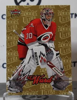 CAM WARD # 160 FLEER ULTRA 2007-08 HOCKEY NHL GOALTENDER CAROLINA HURRICANES CARD