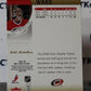 CAM WARD # 160 FLEER ULTRA 2007-08 HOCKEY NHL GOALTENDER CAROLINA HURRICANES CARD