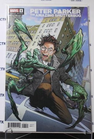 PETER PARKER THE AMAZING SHUTTERBUG # 1 VARIANT   MARVEL COMIC BOOK NM 2021