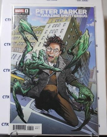 PETER PARKER THE AMAZING SHUTTERBUG # 1 VARIANT   MARVEL COMIC BOOK NM 2021