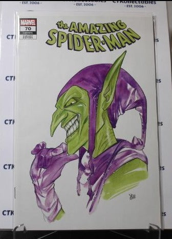 THE AMAZING SPIDER-MAN # 70 VARIANT GREEN GOBLIN   MARVEL COMIC BOOK NM 2021