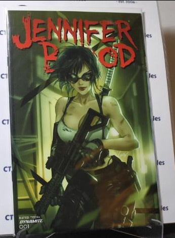 JENNIFER BLOOD # 001 VARIANT COVER NM MATURE READERS DYNAMITE COMIC BOOK 2021