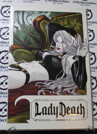 LADY DEATH # 1  VARIANT WRAP AROUND COVER NM BOUNDLESS COMICS 2011