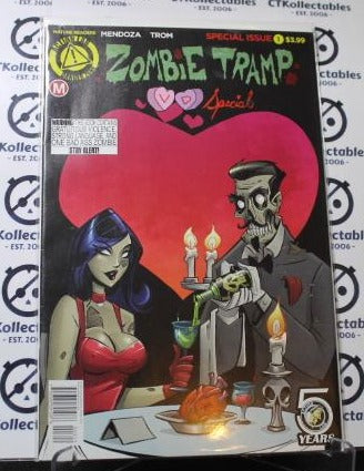 ZOMBIE TRAMP # 1 VALENTINE SPECIAL ISSUE NM ACTION LAB DANGER ZONE COMIC BOOK MATURE READERS
