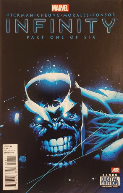 INFINITY # 1 THANOS PART ONE OF SIX NM / VF MARVEL COMIC BOOK 2013