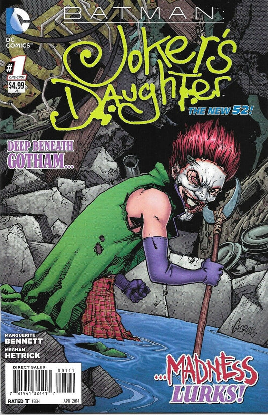 JOKER'S DAUGHTER # 1 BATMAN   DC COMICS  COMIC BOOK 2014
