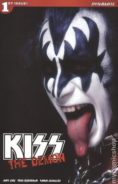 KISS THE DEMON # 1  VARIANT PHOTO  COVER 1ST ISSUE DYNAMITE COMIC BOOK  2017