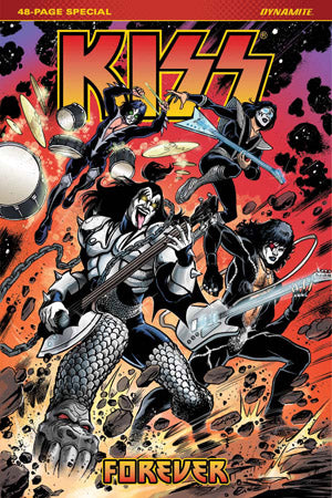 KISS FOREVER SPECIAL # 1  DYNAMITE COMIC BOOK  2017