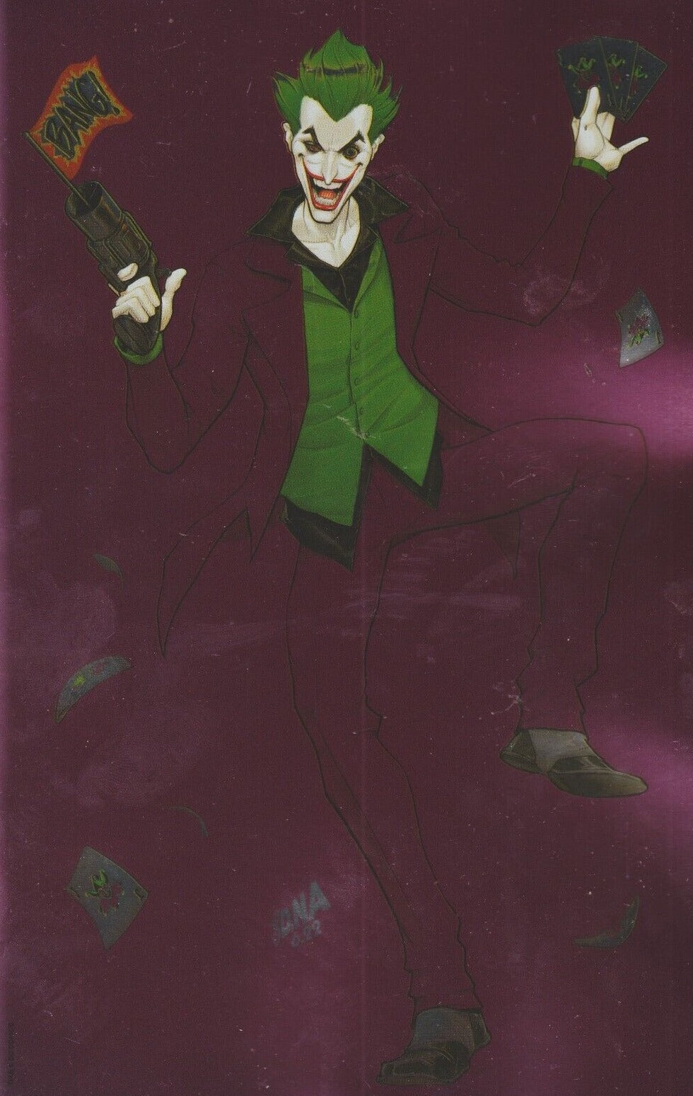 JOKER THE MAN WHO STOPPED LAUGHING  #1 MADNESS FOIL VARIANT DC COMICS 2022