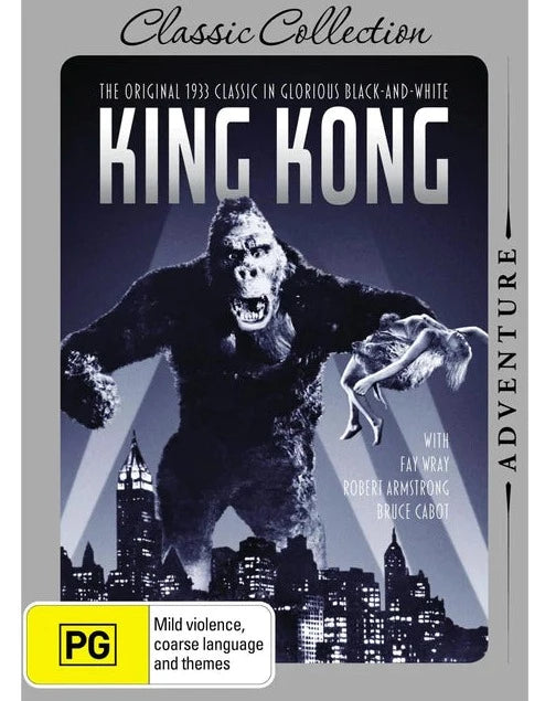 1933/2006 CLASSIC COLLECTION KING KONG HORROR MOVIE  DVD  NEW UNOPEN SEALED