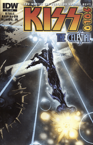 KISS SOLO # 3 THE CELESTIAL NM IDW COMIC BOOK 2013