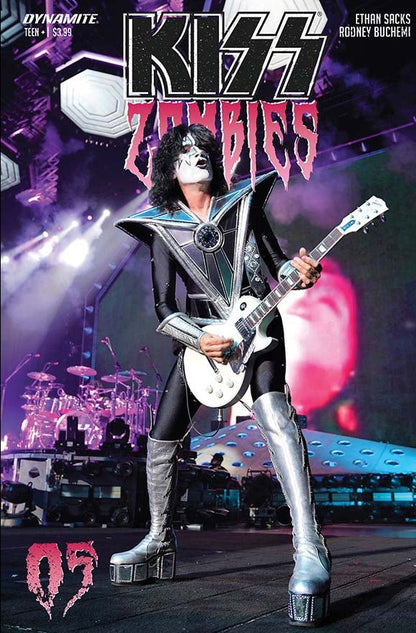 KISS ZOMBIES # 05 VARIANT SPACE ACE COVER PHOTO DYNAMITE COMICS NM 2020