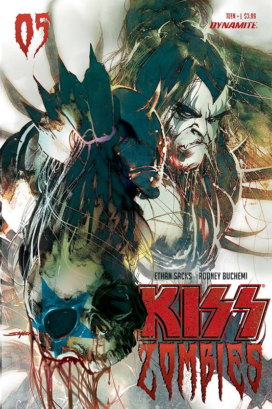 KISS ZOMBIES # 05 VARIANT GENE COVER DYNAMITE COMICS NM 2020