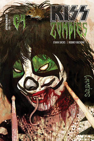 KISS ZOMBIES # 04 VARIANT PETER CRISS COVER NM DYNAMITE COMICS NEW 2020