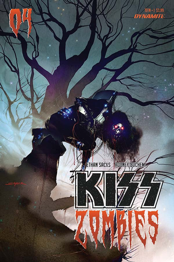 KISS ZOMBIES # 04 VARIANT B COVER NM DYNAMITE COMICS NEW 2020