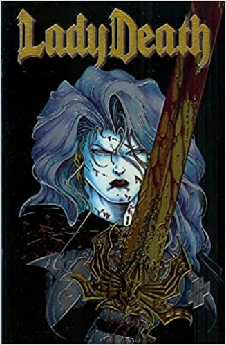 LADY DEATH  #1 1ST SERIES CHROMIUM COVER CHAOS COMICS 1994