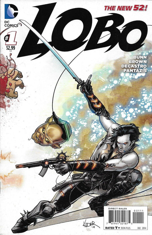 LOBO  #1 THE NEW 52  DC COMICS COMIC BOOK MATURE READING 2014