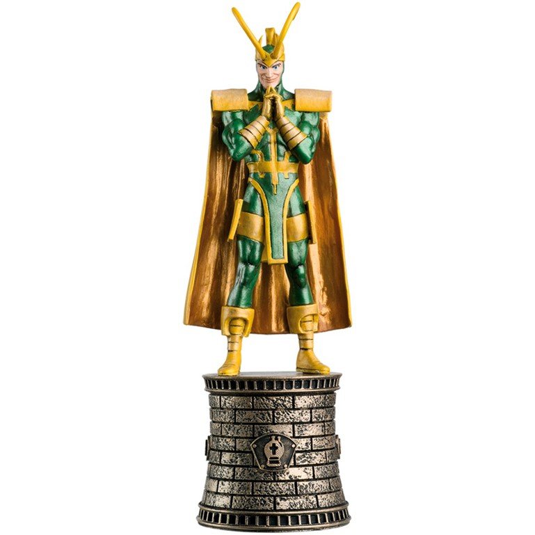 LOKI BISHOP CHESS PIECE   MARVEL COMICS EAGLEMOSS LTD  ( NO BOOK ) 2012