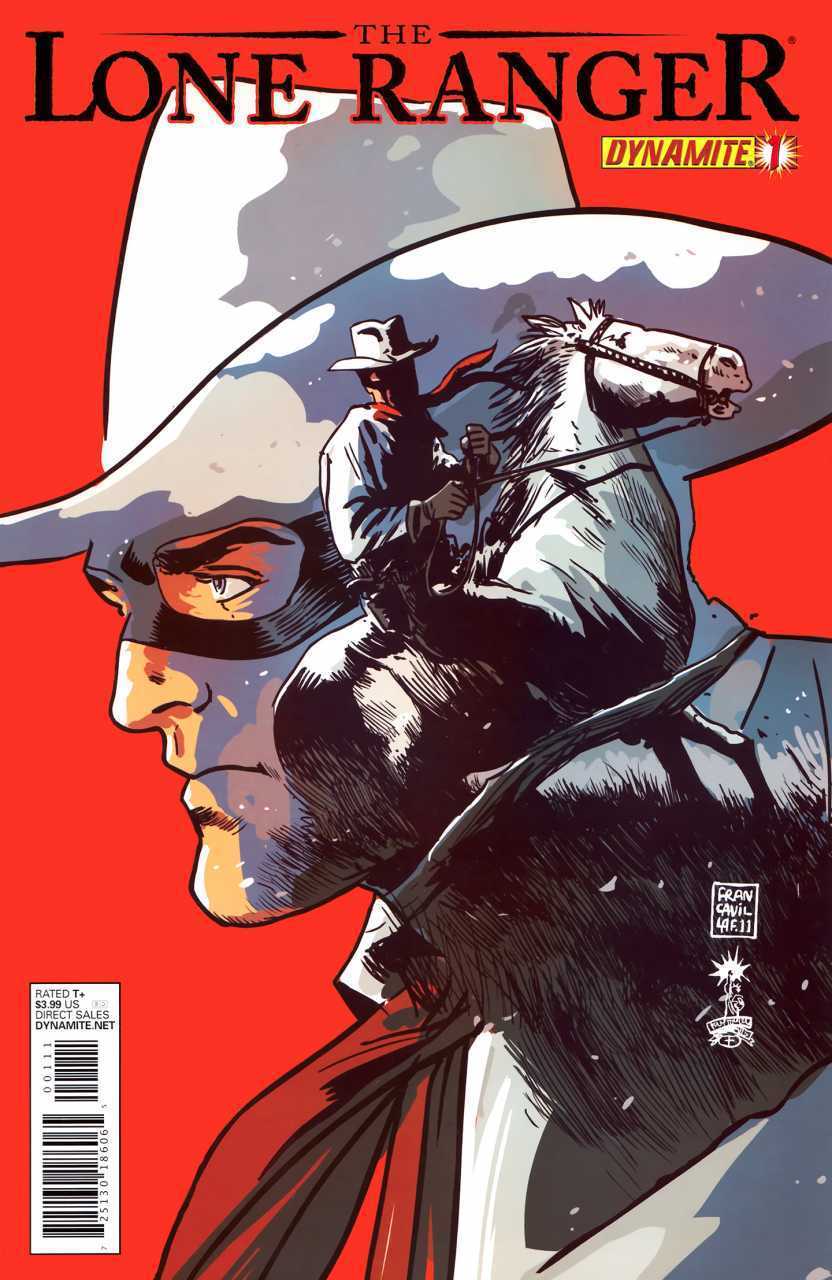 THE LONE RANGER # 1 WESTERN  DYNAMITE COMIC BOOK 2012