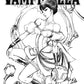 LEGENDERRY VAMPIRELLA: # 1 VARIAT SKETCH COVER DYNAMITE COMICS  COMIC BOOK 2015