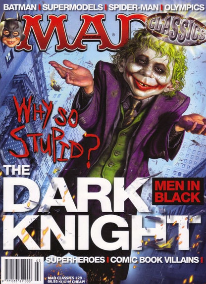MAD MAGAZINE MAD CLASSICS # 29 THE DARK KNIGHT COMIC BOOK  2012