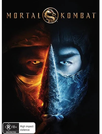 2021 MORTAL KOMBAT MOVIE  DVD  PREOWNED