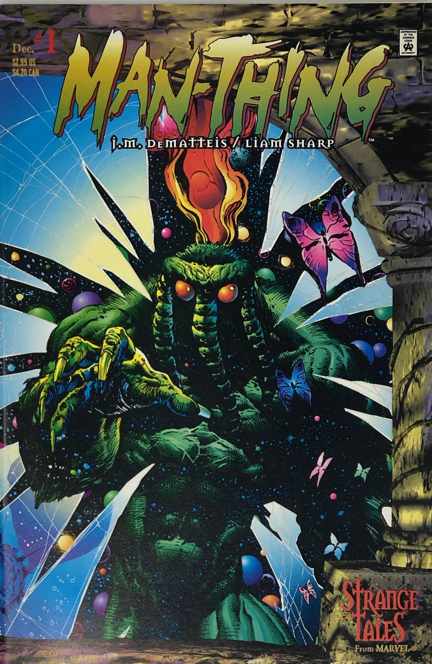 MAN-THING # 1 STRANGE TALES MARVEL COMIC BOOK 1997