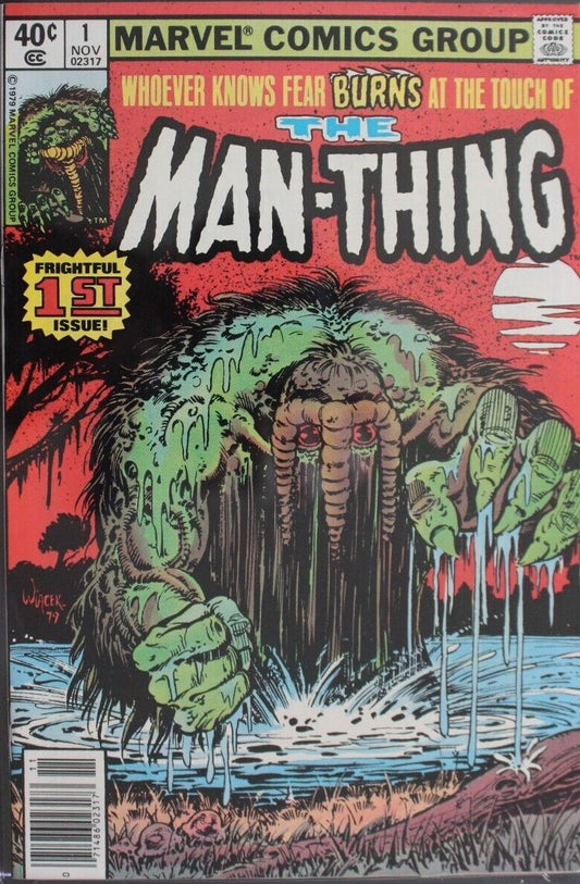 MAN-THING # 1 FIRST ISSUE MARVEL COMIC BOOK 1979