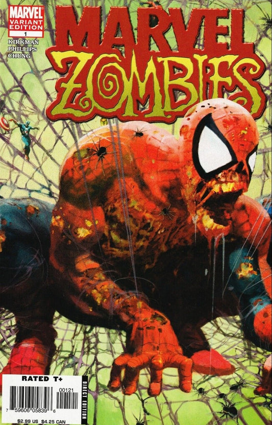 MARVEL ZOMBIES # 1 HOMAGE AMAZING SPIDER-MAN COVER 2ND PRINTING MARVEL COMICS 2006