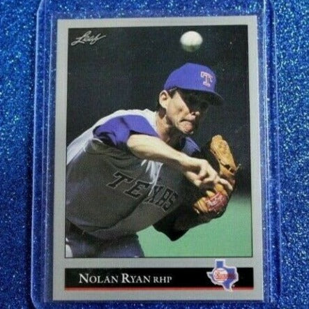 1992 LEAF NOLAN RYAN # 41 TEXAS RANGERS BASEBALL CARD