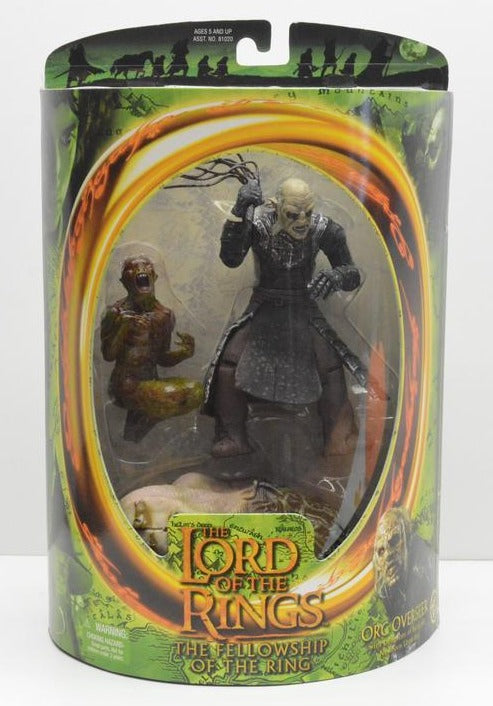 THE LORD OF THE RINGS ORC OVERSEER ACTION FIGURE THE FELLOWSHIP OF THE RING TOY BIZ 2001