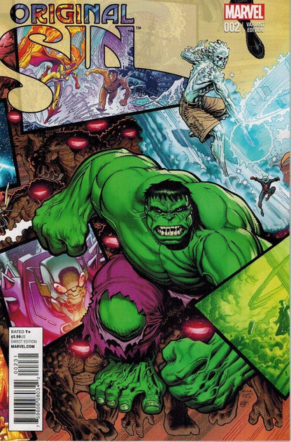 ORIGINAL SIN  # 002 VARIANT EDITION NM MARVEL COMICS  2014